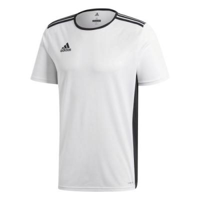 ADIDAS  ENTRADA 18 JSY T- T-shirt, Homme -Blanc Noir - 2XL
