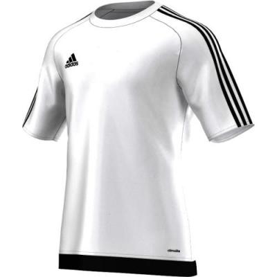 ADIDAS Maillot de football  Estro k blancnr climalite Blanc taille : 7&agrave;8AN r&eacute;f : 49134 