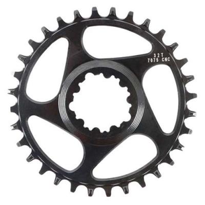 MASSI  Direct Mount 28T Assiettes, Noir, Taille Unique