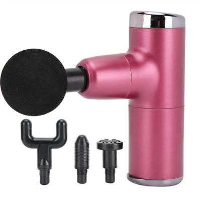 GENERIQUE Mini pistolet de massage Portable r&eacute;glable soulagement Douleur musculaire Fatigue - Rose 