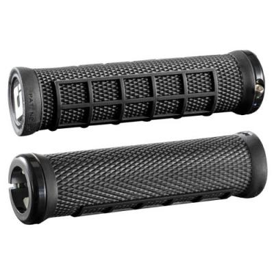 ODI LONGNECK ODI Elite Flow V2.1 MTB poign&eacute;es &agrave; verrouillage noir/noir