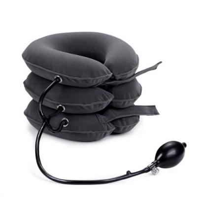GENERIQUE Oreiller De Soutien De Cou Gonflable Et R&eacute;glable Menton De Dispositif De Traction Cervicale 