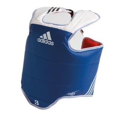 ADIDAS Plastron Taekwondo  R&eacute;versiblel-L--L-Rouge / Bleu--------------Rouge / Bleu-
