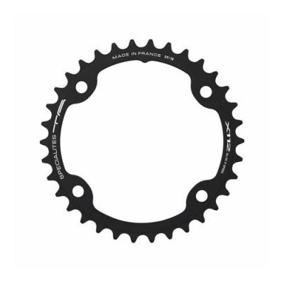 SPECIALITES TA Plateau v&eacute;lo de route Ta 2x11v (46 &agrave; 53 dents) ext&eacute;rieur noir Diam