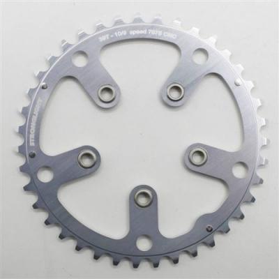 STRONGLIGHT  Shimano Triple Intermediate 130 Bcd Chainring Argent&eacute; 39t