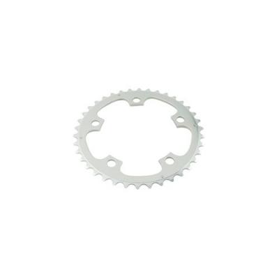 SPECIALITES TA Plateau interm&eacute;diaire de route TA 110 PCD Zephyr 34-39 dents - Silver