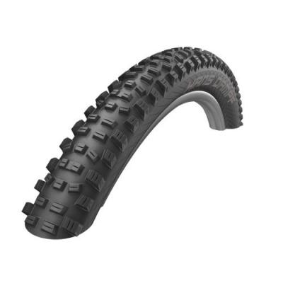 SCHWALBE Pneu VTT  Hans Dampf TwinSkin (compatible tubeless), Black