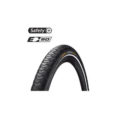 CONTINENTAL Pneu v&eacute;lo City/VAE  Contact Plus 700x32 TR noir