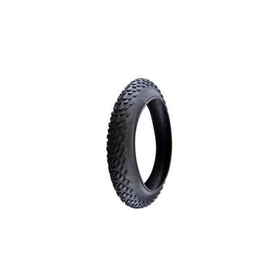 Pneu vtt 20x4.00 tr fat bike noir 33 tpi (102-406)