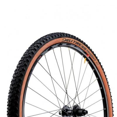 DELI TIRE Pneu v&eacute;lo Deli Big Knight SA258 29x2.10'' TR noir/marron