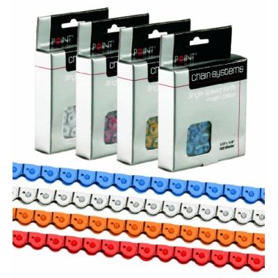 POINT  / 10107501 Cha&icirc;ne Half Link MK 918 1/2 x 1/8 102 maillons Rouge
