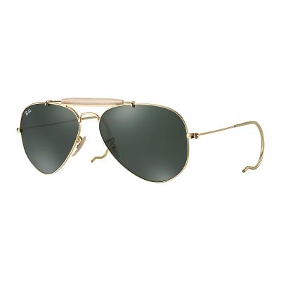 RAY BAN Lunettes de soleil Ray-ban Rb3030 outdoorsman col. l0216 Hommes Pilot Or