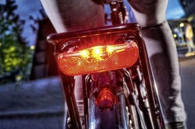 TRELOCK  Ls 615 Duo Flat Signal Rd Rear Light Rouge
