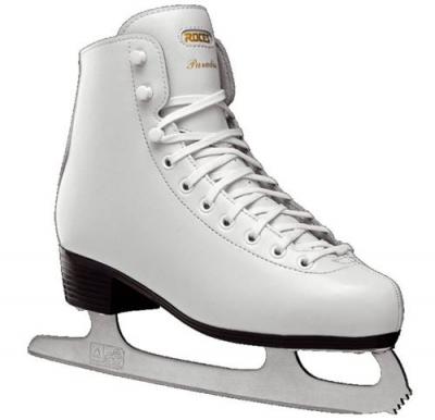 ROCES  patins &agrave; roulettes Paradise Lama cuir artificiel blanc