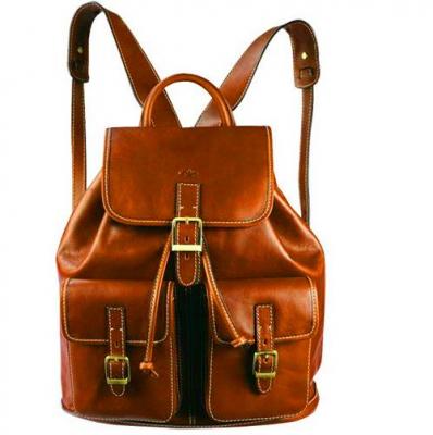 KATANA Sac &agrave; dos  Cuir de Vachette K 32543 - Gold - Cuir - Femme