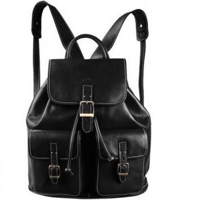 KATANA Sac &agrave; dos  Cuir de Vachette K 32543 - Noir - Cuir - Femme