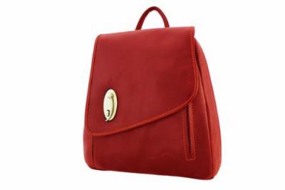 KATANA Sac &agrave; dos  K 322017 - Rouge - Cuir - Femme