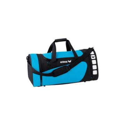 ERIMA  Sac de Sport Club 5 Mixte Adulte, Cura&ccedil;ao/Noir, FR : S (Taille Fabricant : S)