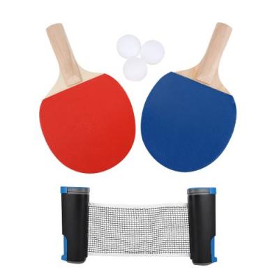 GENERIQUE Set de tennis de table Raquette Filet Ping-pong Palettes et Balles 