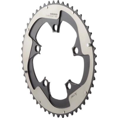 SRAM  Road Red 22 110 Bcd 5 Mm Offset Chainring Noir,Argent&eacute; 50t