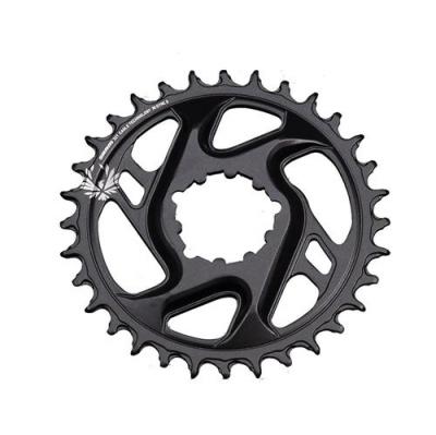 SRAM  Eagle DM Forged Boost Chainring - Noir} - 6mm Offset, Noir}