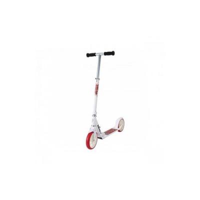 JD BUG Trottinette 8 Blanche / Rouge Deluxe JDBug