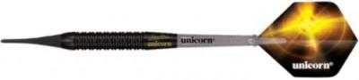 UNICORN fl&eacute;chettes Anderson P1 en laiton noir &agrave; embout souple poids 16 