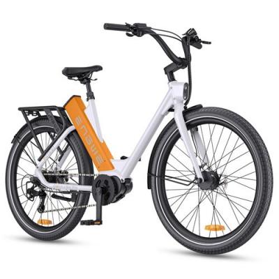  velo electrique adulte ENGWE P275 ST 27.5 pouces Autonomie 260km moteur central 250W bike de Ville Batterie 36V19.2AH Orange 