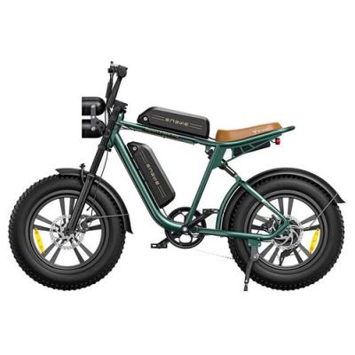 ENGWE V&eacute;lo &eacute;lectrique M20 Batteries 2 * 13Ah Pneus 20 * 4.0 pouces Moteur sans balais 750W Freins &agrave; disque avant et arri&egrave;re - Vert 