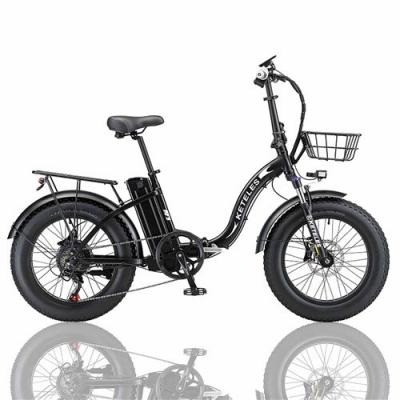 BENFUTO V&eacute;lo &eacute;lectrique Keteles KF9 Noir 1000W moteurs 35AH batterie 20 pouces gros pneu Fat Bike VTT Pliage 