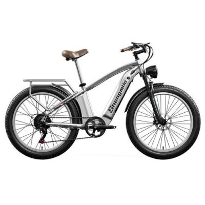 SHENGMILO V&eacute;lo &eacute;lectrique MX04 Gros pneu 26*3.0 Moteur 500W batterie 15 Ah 
