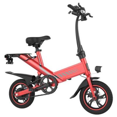 GENERIQUE V&eacute;lo &eacute;lectrique Y1S V&eacute;lo &eacute;lectrique Pneu 12 pouces Moteur sans balais 250 W (cr&ecirc;te 350 W), vitesse maximale de 25 km/h-rouge 