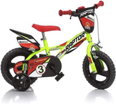 DINO BIKES  V&eacute;lo Raptor Fluorescent 12 