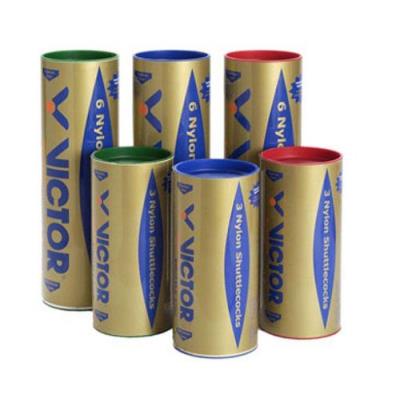 VICTOR Tube de 12 volants de badminton  Nylon Shuttle 2000