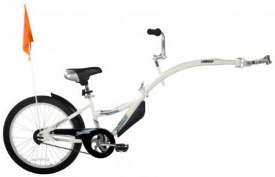 WEERIDE Remorque &agrave; v&eacute;lo  COPILOT - Blanc 