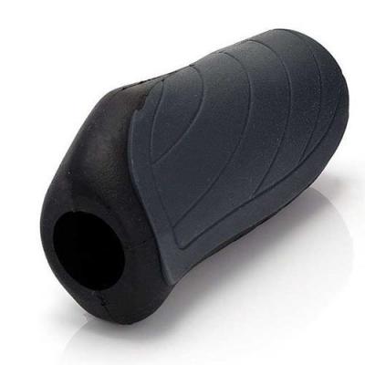 Poignees ergonomiques xlc gr g04 135 92 mm noir gris
