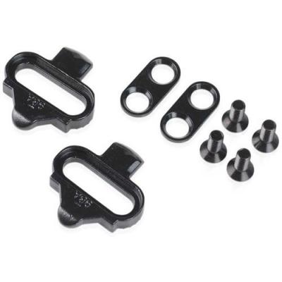 XLC  Cleatset Pieces de Velo Mixte, Noir, 10x10x4cm