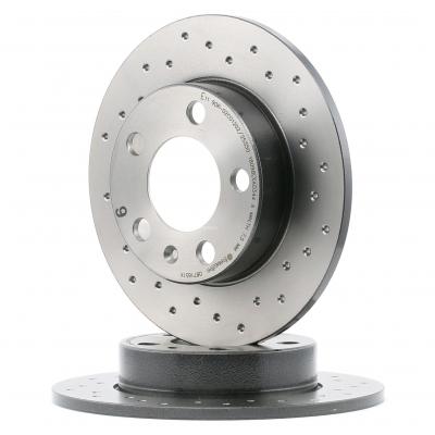 BREMBO Disque de frein  XTRA LINE  08.7165.1X, 1 pi&egrave;ce