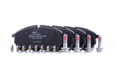 Kit de plaquettes de frein, frein &agrave; disque DELPHI LP3410