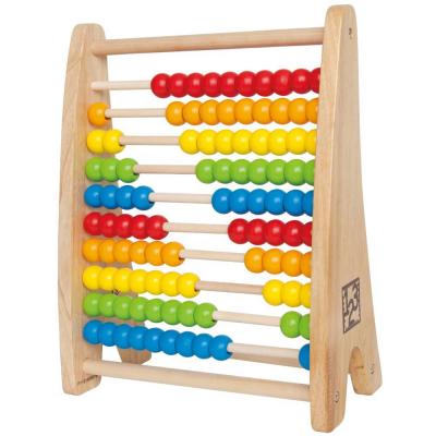 HAPE Boulier de perles arc-en-ciel en bois