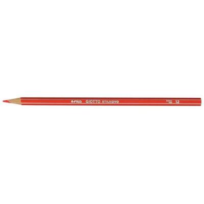 GIOTTO Crayons de couleur Stilnovo rouge - Boite de 12