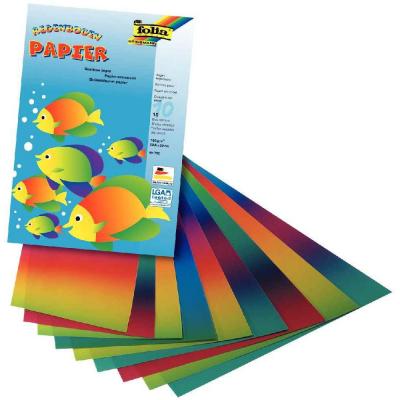 AUTRE Feuilles de papier arc-en-ciel - Pochette de 10