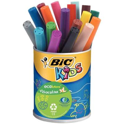 BIC  Kids VisaColor Evolutions Pot de 18 Feutres de Coloriage XL