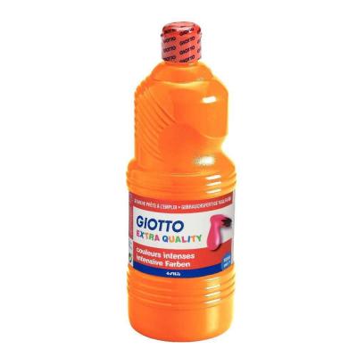 GIOTTO S Gouache liquide orange Giotto - flacon de 1 litre
