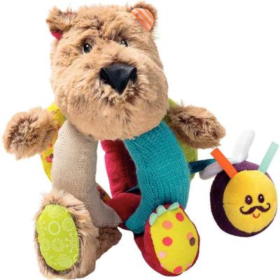 LILLIPUTIENS Hochet &agrave; poign&eacute;es C&eacute;sar l'ours