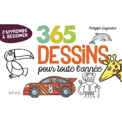 PHILIPPE LEGENDRE Livre 365 dessins pour toute l'ann&eacute;e