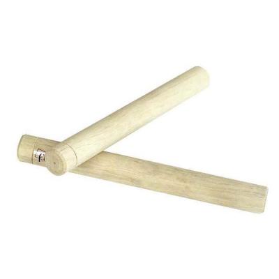 FUZEAU Percussions enfants  CLAVES ACACIA 18cm Percussions &agrave; main