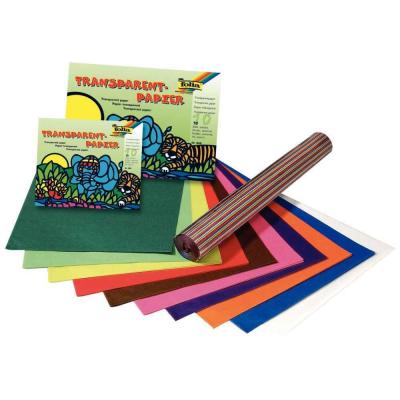 FOLIA Lot de 10 feuilles de papier transparent  - 200 x 300 mm