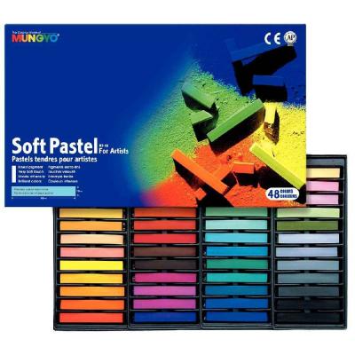 AUTRE Pastel sec section carr&eacute;e couleur assortie - Boite de 48