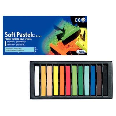 OZ Craies pastel sec carre assorties - boite de 12